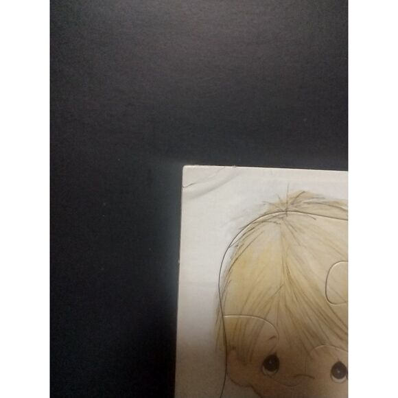 Vintage 1979 Precious Moments Frame Tray Jigsaw Puzzle Christian Jonathan David - Picture 6 of 7